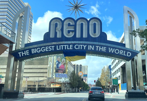 Reno and the Sierra Nevada mountains